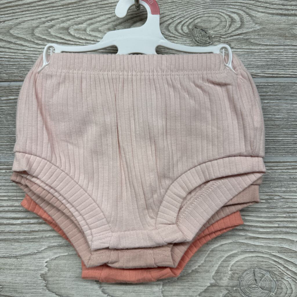 NEW 3 Pk Ribbed Bloomers