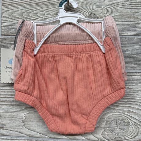 NEW 3 Pk Ribbed Bloomers