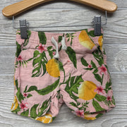 Linen Shorts Lemons