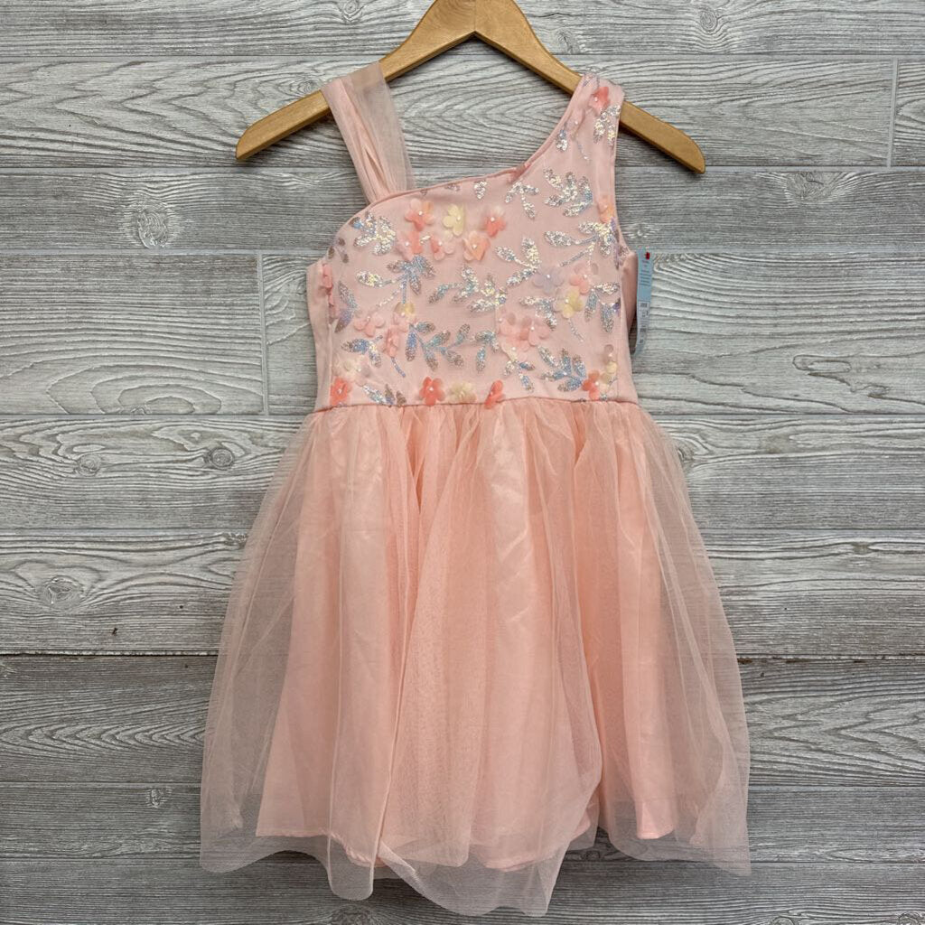 NEW Tulle Dress Sequins Flowers