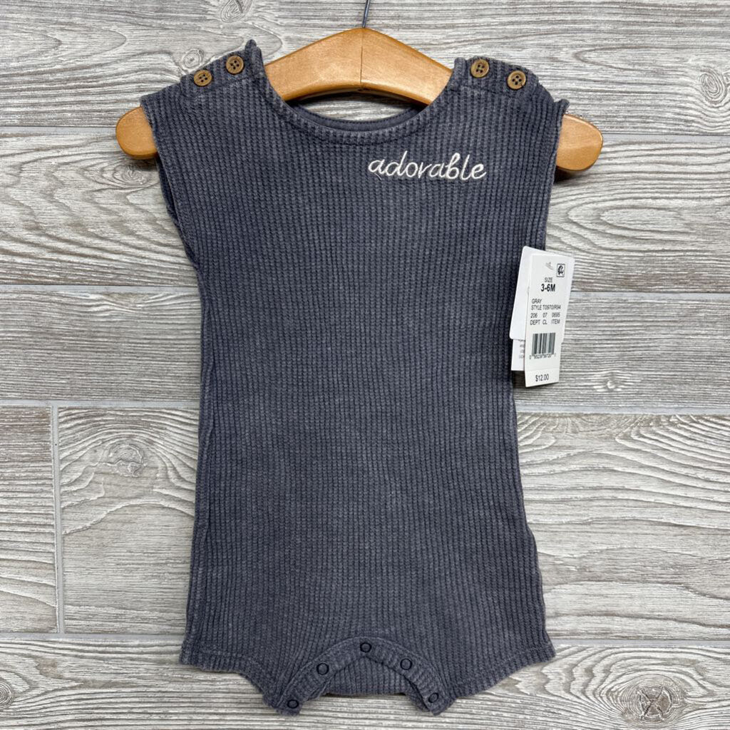 NEW Waffle Knit Romper Adorable