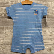 Shorty Romper Stripes & Dinosaur
