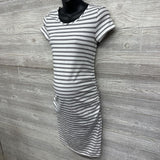 NEW Ruched Dress Stripes
