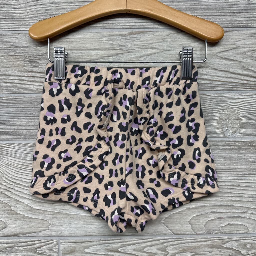 NEW Ruffle Sleeve Shirt & Shorts Animal Print