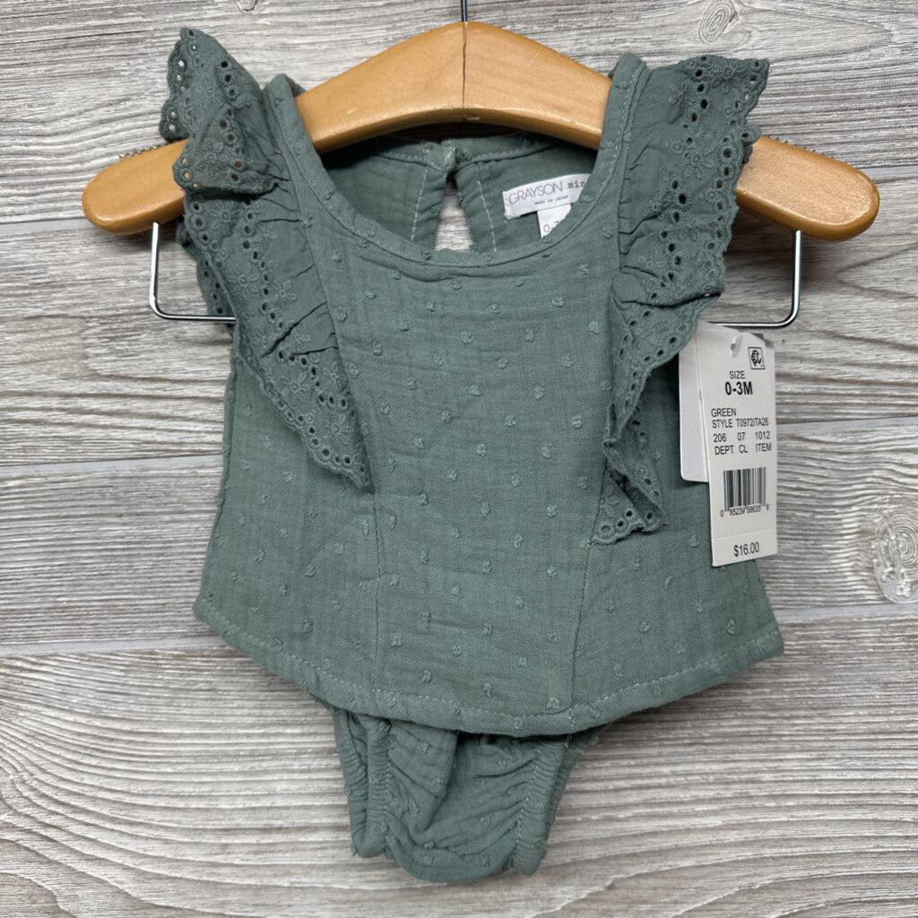 NEW Eyelet Ruffle Tank & Bloomers