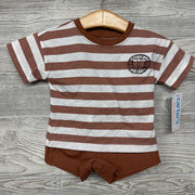 NEW Shirt & Shorts Stripes & Lion