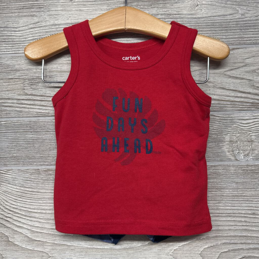 NEW Tank Fun Days Ahead & Shorts Flowers