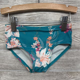 2 Pc Swimsuit Flowers