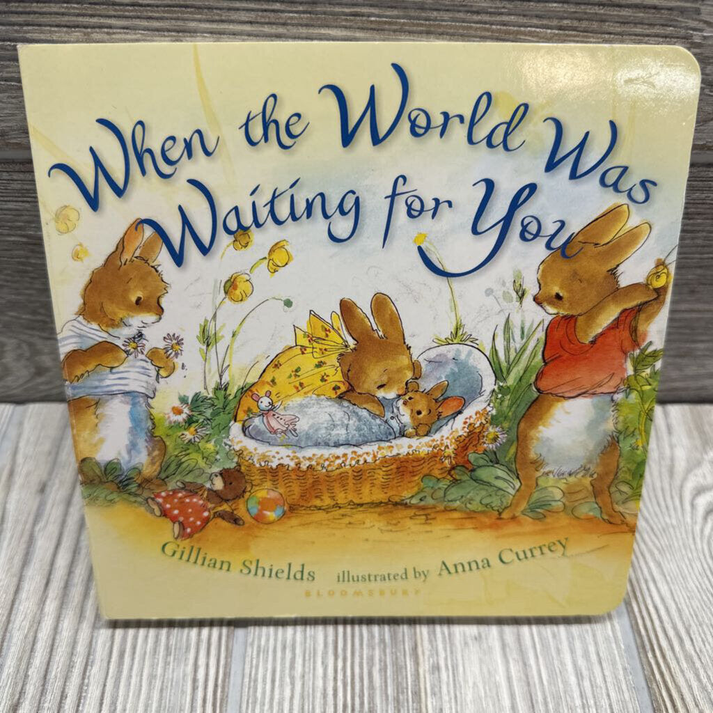 When The World Was Waiting For You Hardcover Book