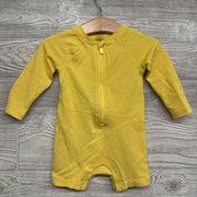 1/4 Zip Textured Swim Rashguard 1 Piece