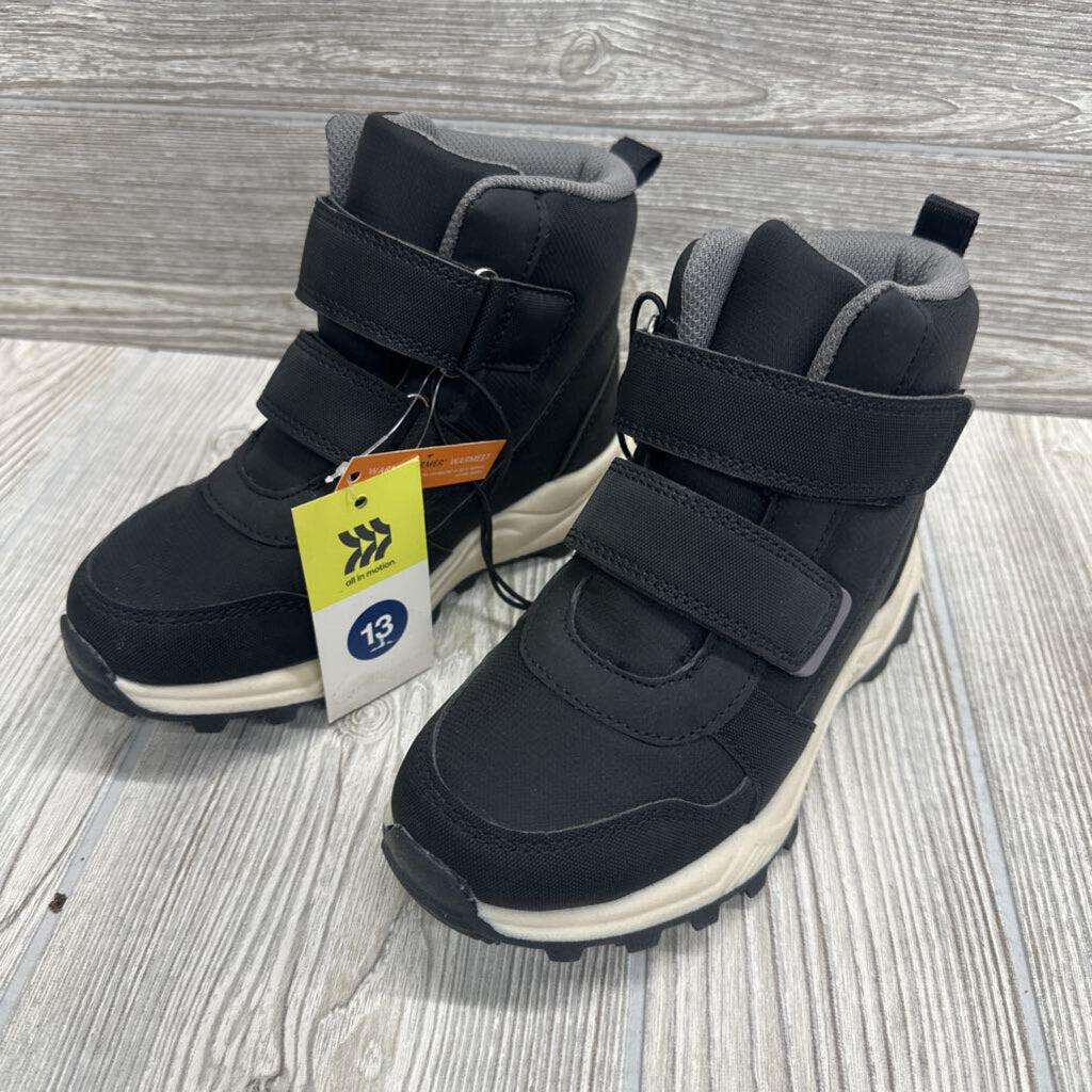 NEW Double Velcro Arrow Snow Boots 13c