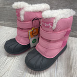 NEW Denver Double Velcro Snow Boots 10c
