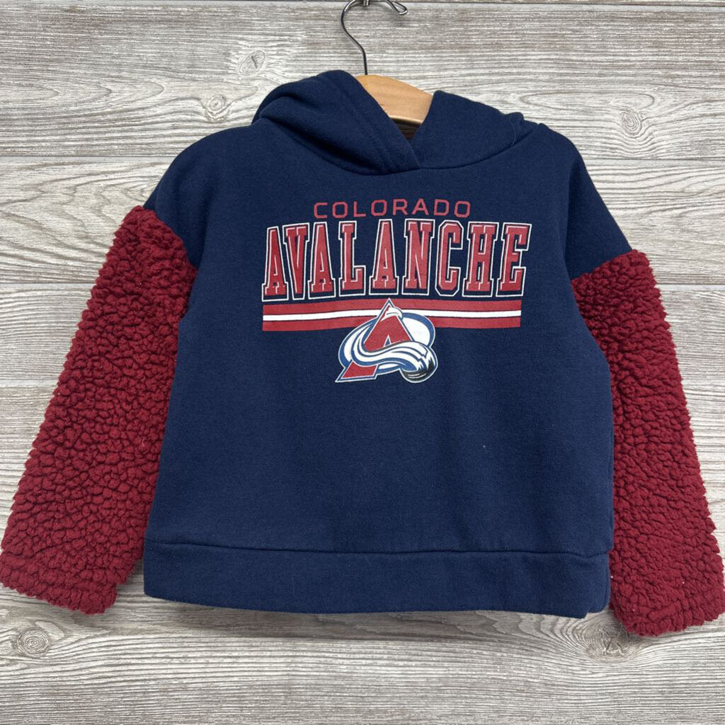 Hooded Sherpa Sweatshirt Colorado Acalanche