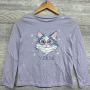 NEW LS Shirt Cat Vibin