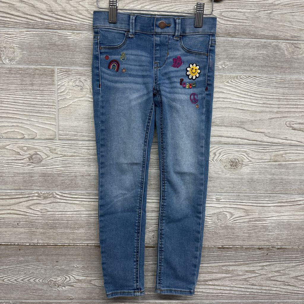 Embroidered Jeggings