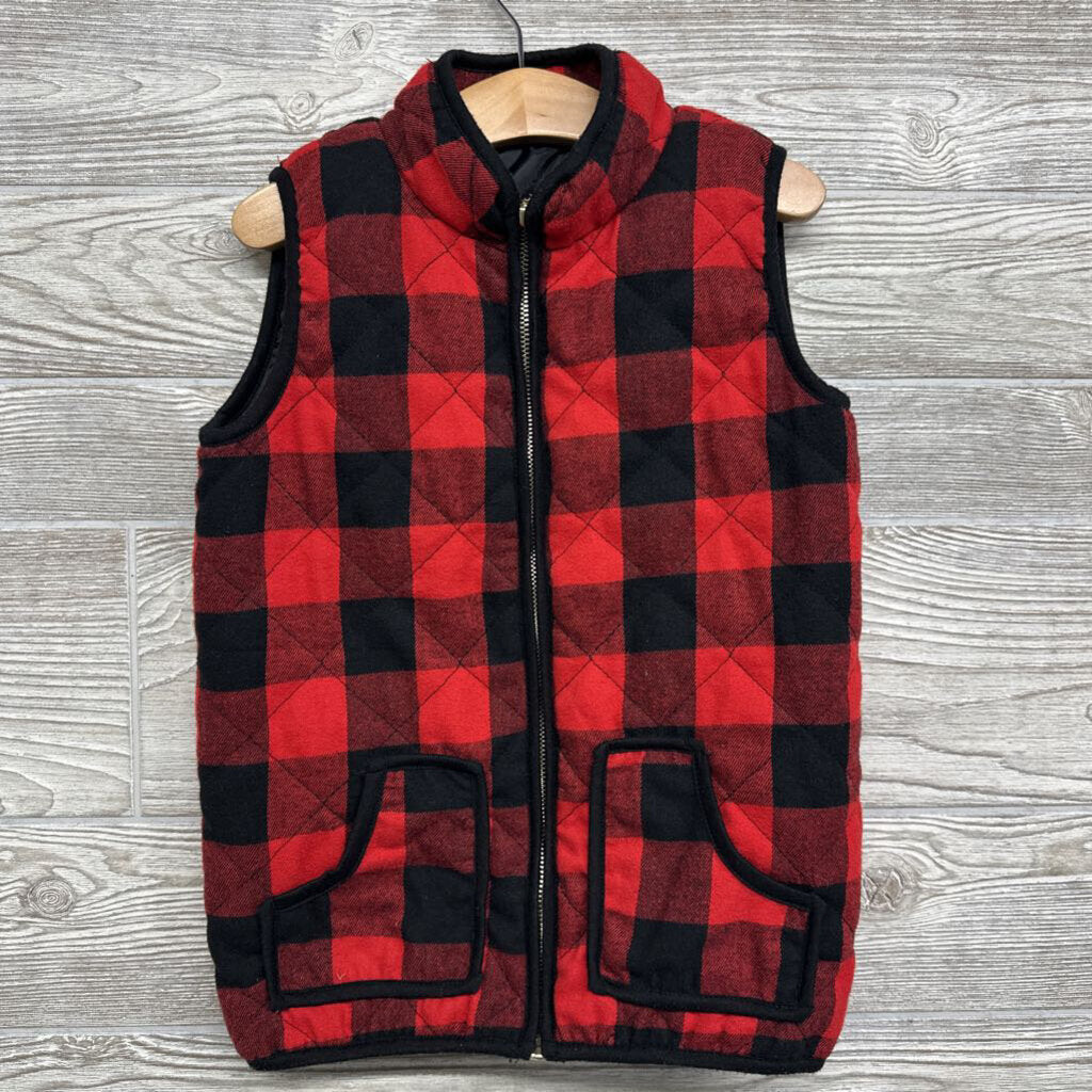 Quilted Vest Buffalo Plaid