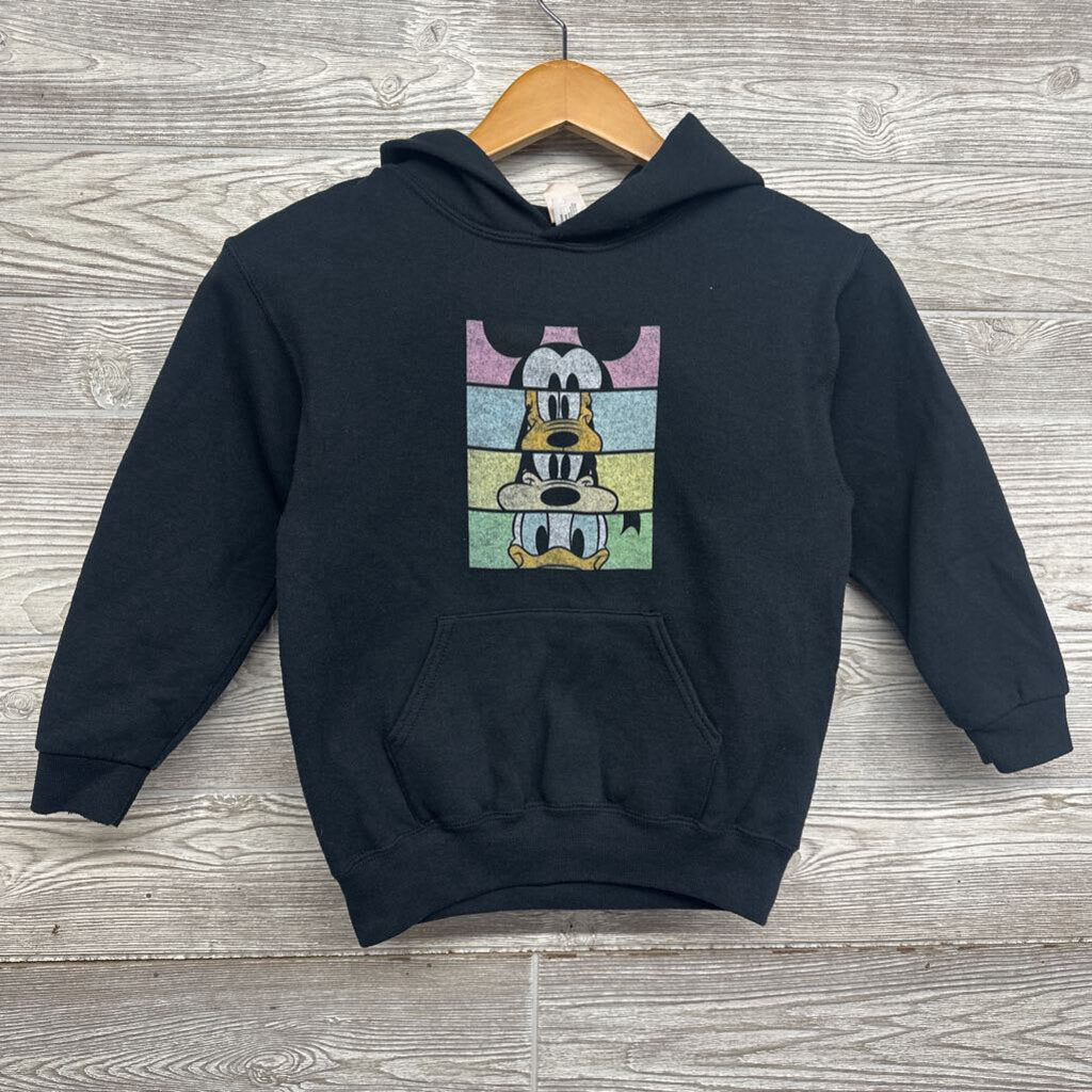 Hooded Sweatshirt Mickey Pluto Goofy Donald