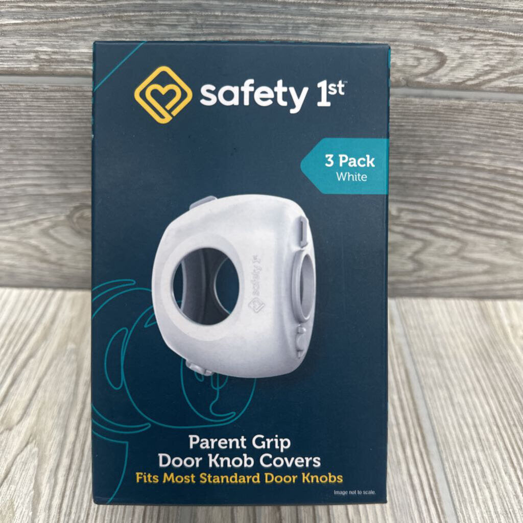 NEW 3 Pk Parent Grip Door Knob Covers