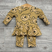 LS Ribbed Dress & Leggings Winnie The Pooh