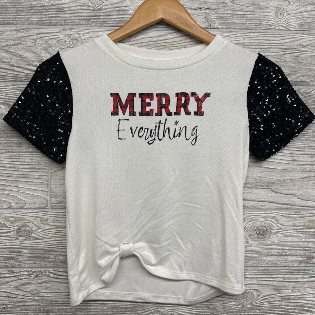 LS Shirt Sequins Sleeves