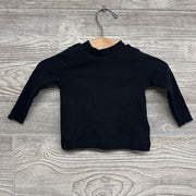 Mock Neck Ribbed Shirt