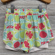 Active Layered Shorts Flowers