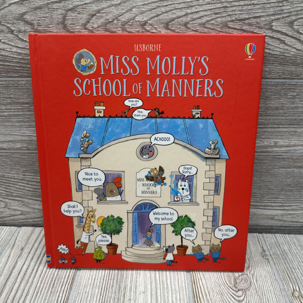 Miss Molly's School Of Manners Hardcover Book