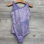 Cross Back Leotard Tie Dye