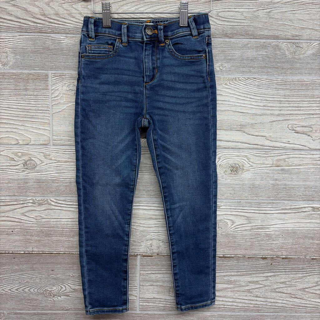 Knit Denim Skinny Jeans