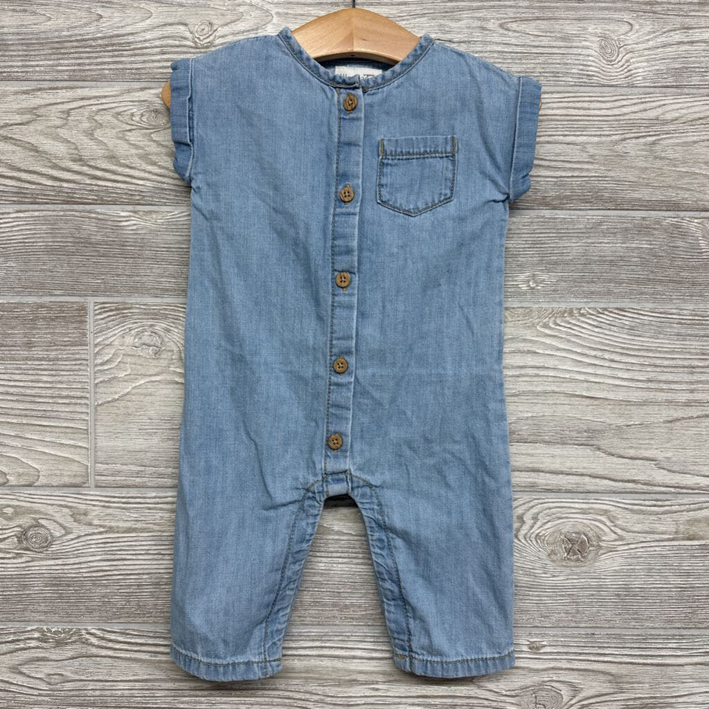 Organic Chambray Jumpsuit