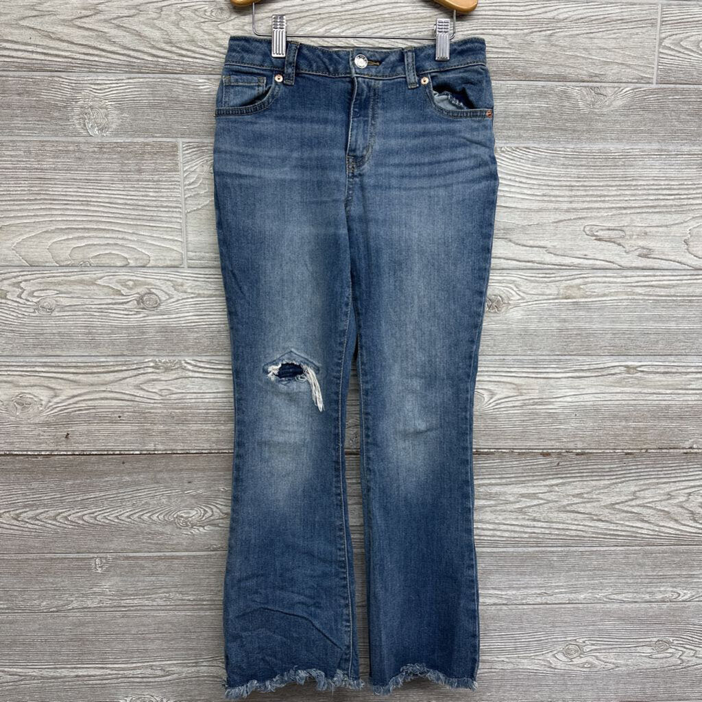 Flare Super Stretch Fringe Jeans