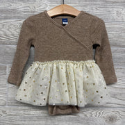 Tutu Ribbed Bodysuit Metallic Hearts