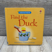 Usborne Find The Duck Hardcover Book