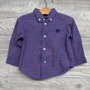 LS Plaid Button Up Dress Shirt
