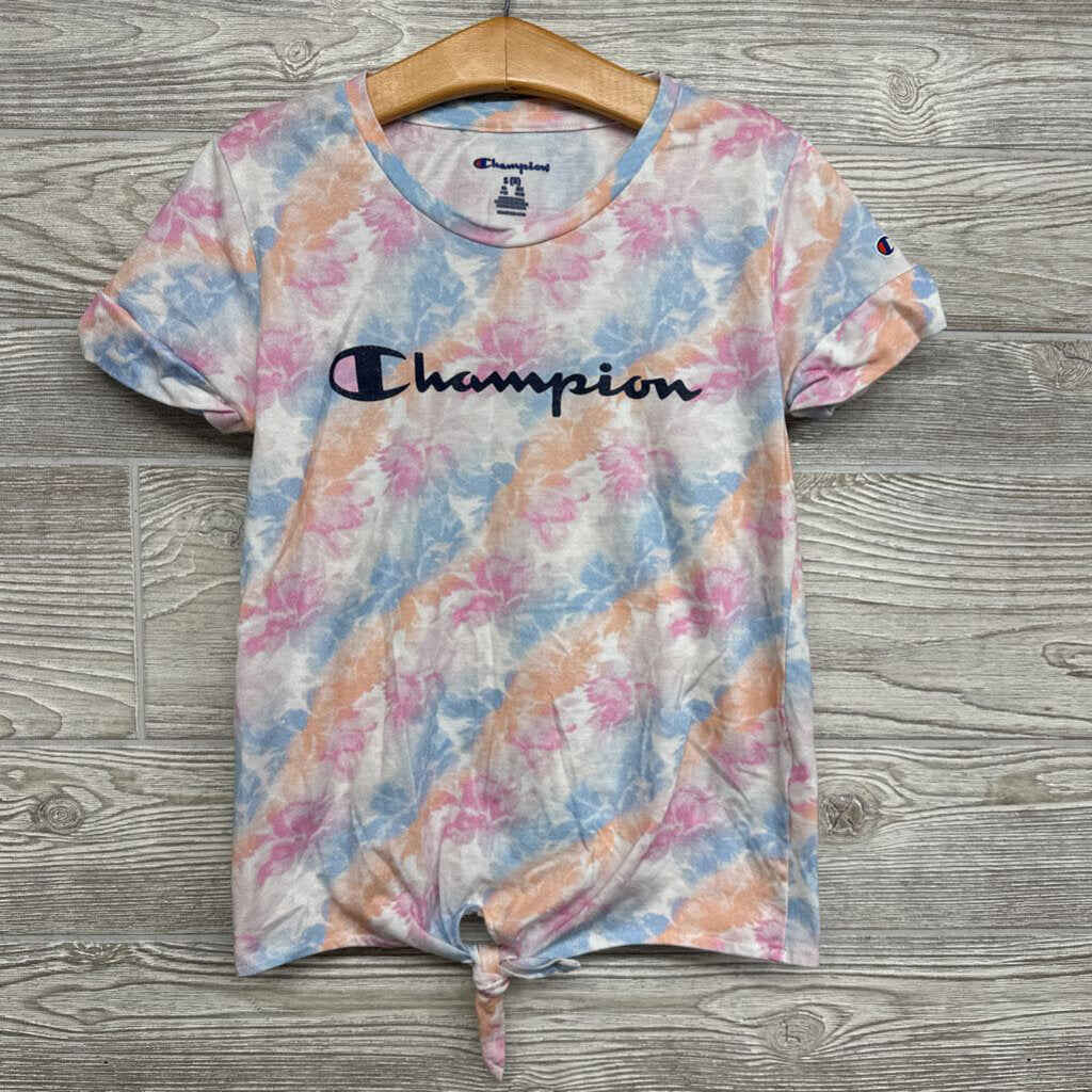 Shirt Front Knot Tie Dye