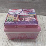 NEW Created By Me Wooden Jewelry Box