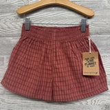 NEW Plaid Square Neck Shirt & Pull On Shorts