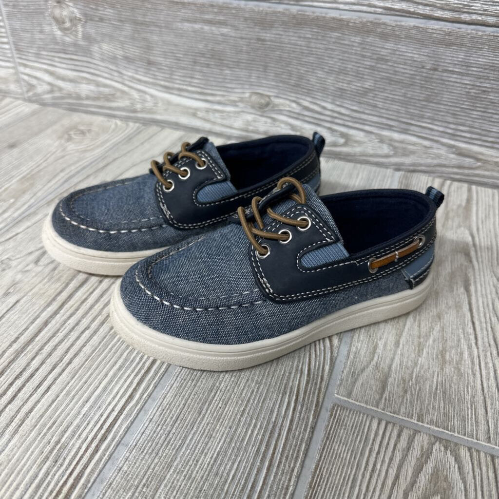 Chambray Boat Shoes