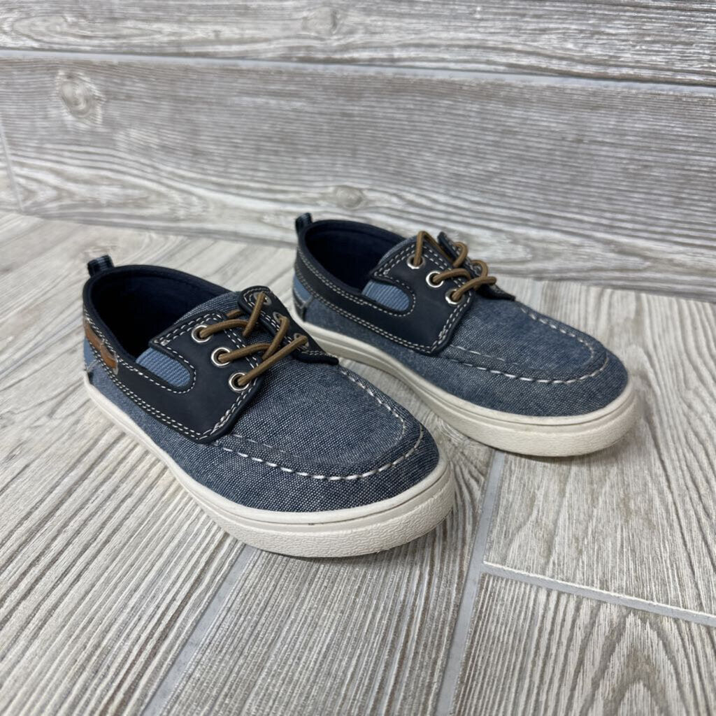 Chambray Boat Shoes