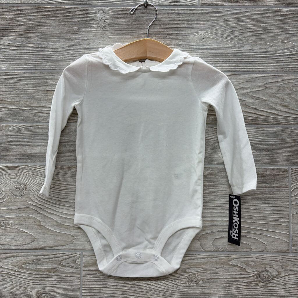 NEW LS Collared Bodysuit