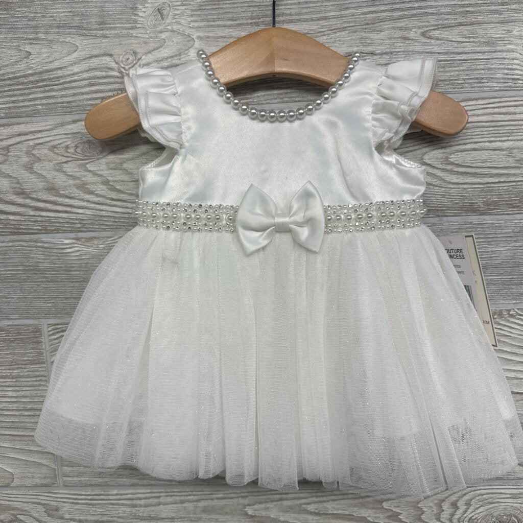 NEW Tulle Dress Bow Glitter