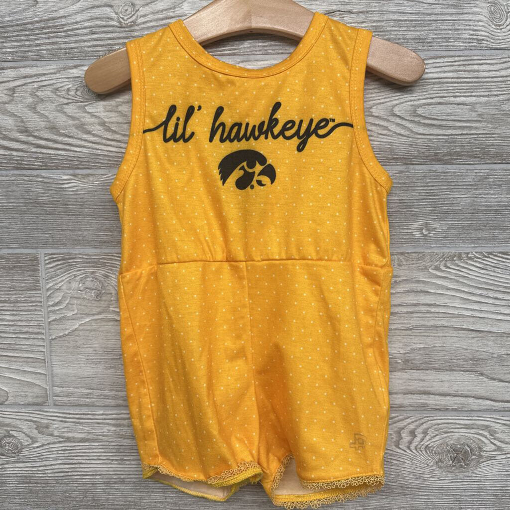 Tank Romper Dots Lil' Hawkeye IA