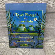 Two Frogs In Trouble Paperback Book
