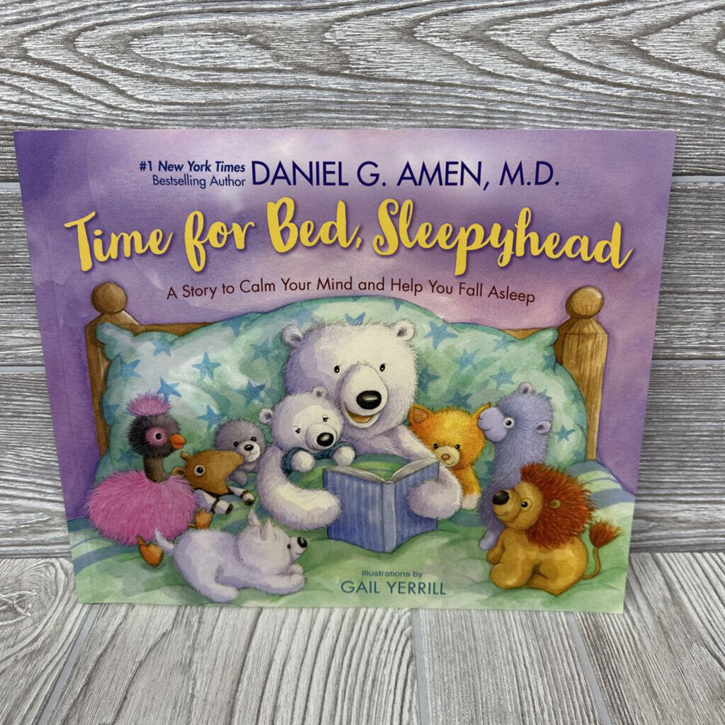 Time For Bed, Sleepyhead Paperback Book