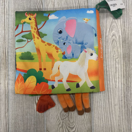Soft Crinkle Book Jungle Animals