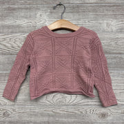 Textured Sweater Raw Trim 3t