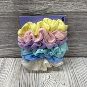 NEW 5 Pk Hair Scrunchies