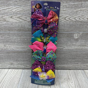 NWE 7 Pk Hair Clip Bows