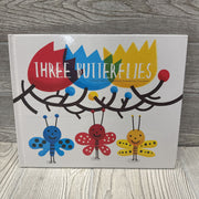 Three Butterflies Hardcover Book