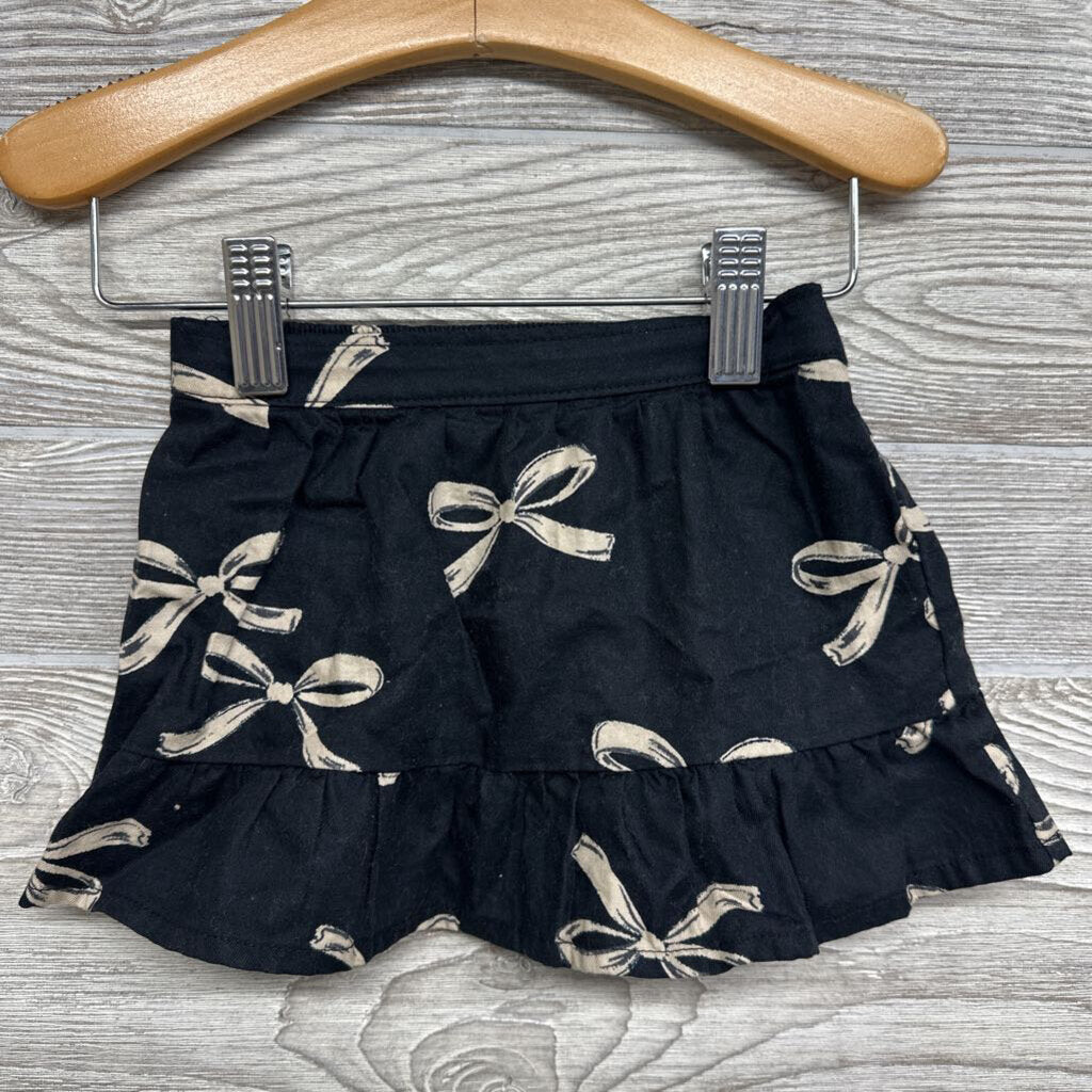 Crewneck Embroidered Bow & Skirt W/ Bows